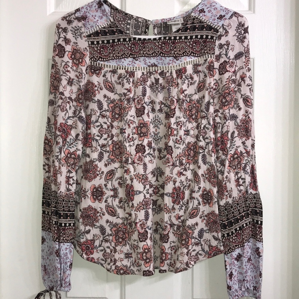 DayTrip Boho Inspired Floral Top